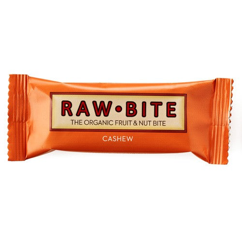 Pakning med økologisk cashew, 50 gram, fra RawBite