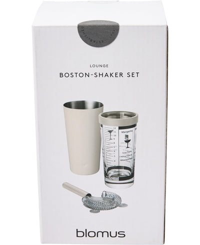 Se Blomus Boston Shaker Set Lounge- Moonbeam Str H 29 cm, V 0,5 L - Shakere ❤ Stort online udvalg i Blomus ❤ Meget billig fragt og hurtig levering: 1 - 2 hverdage - Varenummer: MGS-S00598972 og barcode / Ean: 4008832787430 på lager - Udsalg på Bolig - Borddækning - Bar & vin - Shakere Spar op til 56% - Over 1160 kendte mærker på udsalg