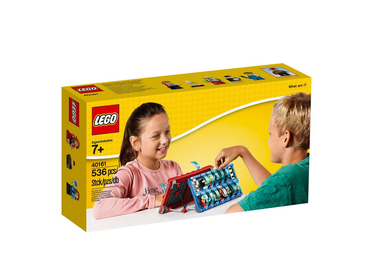 LEGO Hvad er jeg? 40161 gættespil med bygbare minifigurer