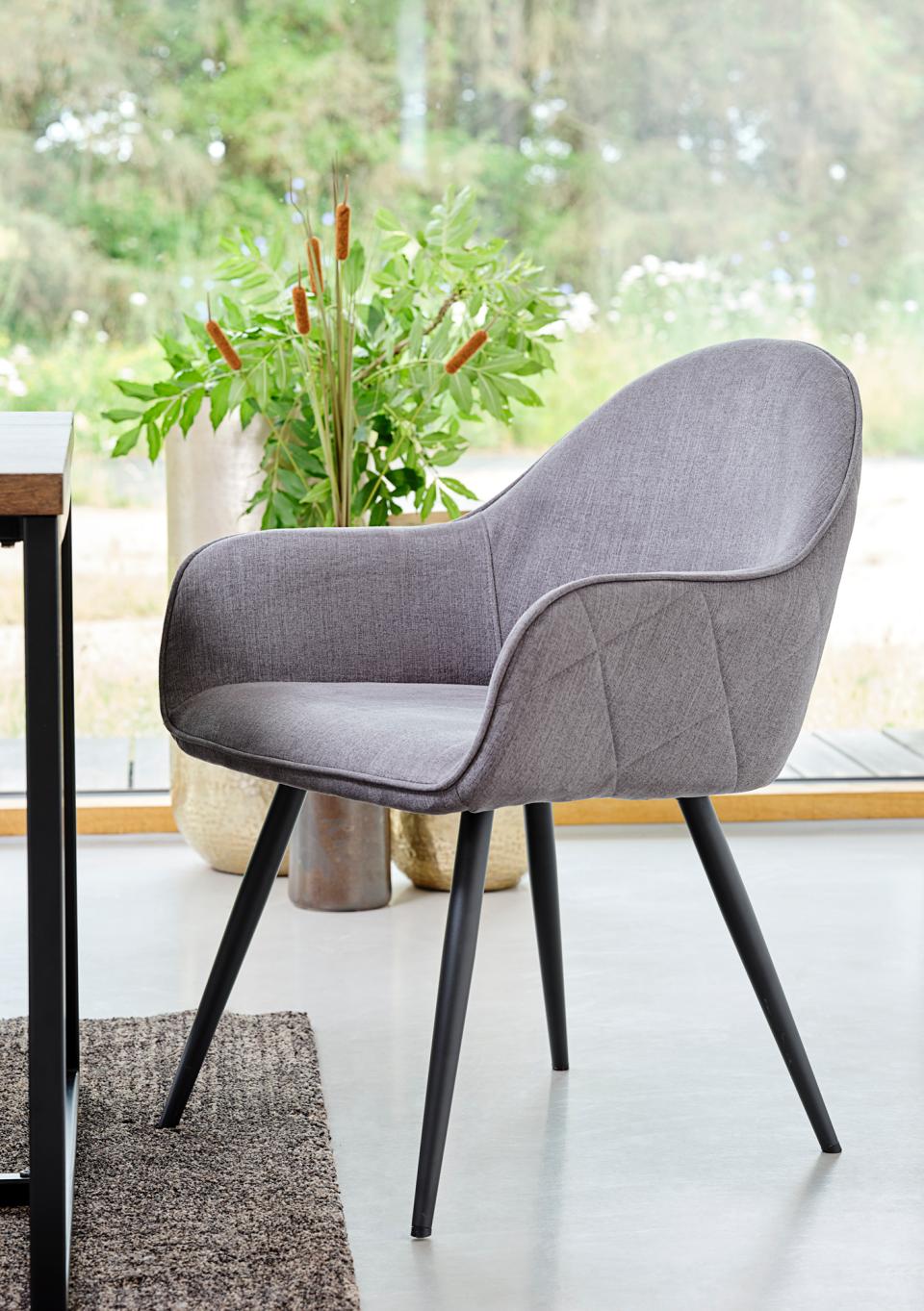 Se Minto stol, Grå, 60x65x84 cm, Sæt af 2 ❤ Kæmpe udvalg i Unique furniture - Køb online på udsalg og tilbud lige nu ❤ Super billig fragt og lynhurtig levering - Varenummer: Bolig&Haven-53109279588682 og barcode / Ean: 5704745084800 på lager - Udsalg på Spar helt op til 79% - Stort udsalg på over 739 brands