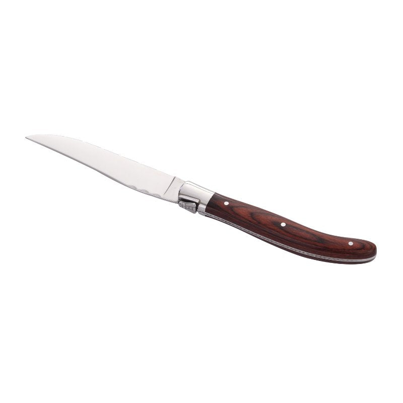 Se Laguiole Heritage Blanke Steakknive i Pakka Træ 6 Stk. ✔ Kæmpe udvalg i Bolig Magasin - Køb online på udsalg og tilbud lige nu ✔ Billig fragt og hurtig levering - Varenummer: Barlife-1554643 og på lager - Udsalg på Køkken - Borddækning - Bestik Op til 61% rabat - Mere end 1.329 populære mærker på udsalg