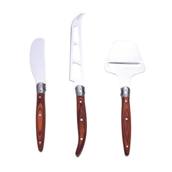 Se Laguiole Heritage Ostesæt 3 Knive i Pakkawood ✔ Kæmpe udvalg i Laguiole - Køb online på udsalg og tilbud lige nu ✔ Meget billig fragt og hurtig levering - Varenummer: Barlife-1326099 og 3661075353377 på lager - Udsalg på Køkken - Køkkenartikler - Øvrige køkkenartikler Op til 63% rabat - Kendte mærker på udsalg – over 1.329 mærker