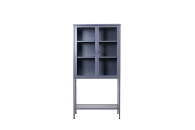 Se Venture Home - Misha - Vitrineskab, grå, 150x75x35cm ✔ Kæmpe udvalg i  Venture Home - Køb online på udsalg og tilbud lige nu ✔ Hurtig levering: 1 - 2 Hverdage samt billig fragt - Varenummer: BGH-50406074581322 og barcode / Ean: 7350107089822 på lager - Udsalg på Alle produkter (Lagerbeholdning er større end 1) Spar op til 55% - Over 1324 kendte brands på udsalg