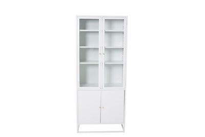 Se Venture Home - Bakal Vitrineskab, hvid metal, 190x80x41cm ✔ Kæmpe udvalg i  Venture Home - Køb online på udsalg og tilbud lige nu ✔ Hurtig levering: 1 - 2 Hverdage samt billig fragt - Varenummer: BGH-50444375949642 og barcode / Ean: 7350107087781 på lager - Udsalg på Alle produkter (Lagerbeholdning er større end 1) Spar op til 67% - Over 1324 kendte brands på udsalg