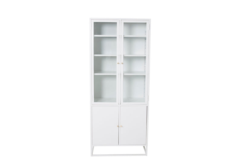 Se Venture Home - Bakal Vitrineskab, hvid metal, 190x80x41cm ✔ Kæmpe udvalg i  Venture Home - Køb online på udsalg og tilbud lige nu ✔ Hurtig levering: 1 - 2 Hverdage samt billig fragt - Varenummer: BGH-50444375949642 og barcode / Ean: 7350107087781 på lager - Udsalg på Alle produkter (Lagerbeholdning er større end 1) Spar op til 67% - Over 1324 kendte brands på udsalg