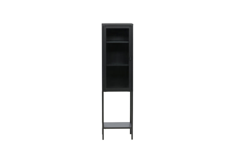 Se Venture Home - Misha - Smalt vitrineskab, sort, 150x40x35cm ✔ Kæmpe udvalg i  Venture Home - Køb online på udsalg og tilbud lige nu ✔ Hurtig levering: 1 - 2 Hverdage samt billig fragt - Varenummer: BGH-50406074810698 og barcode / Ean: 7350107089785 på lager - Udsalg på Alle produkter (Lagerbeholdning er større end 1) Spar op til 54% - Over 1324 kendte brands på udsalg