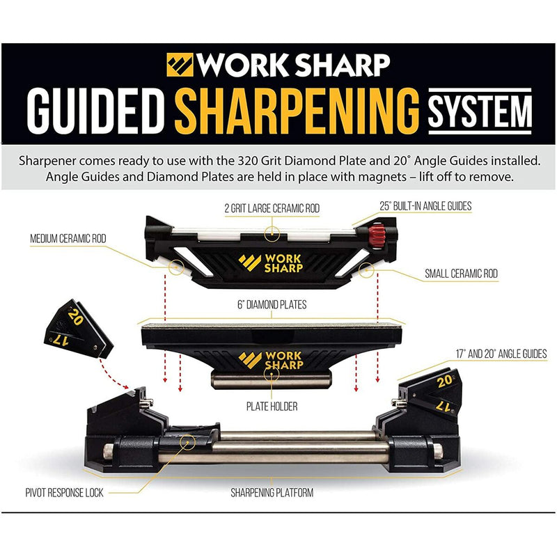 Knivsliber Work Sharp Guided Sharpening GSS