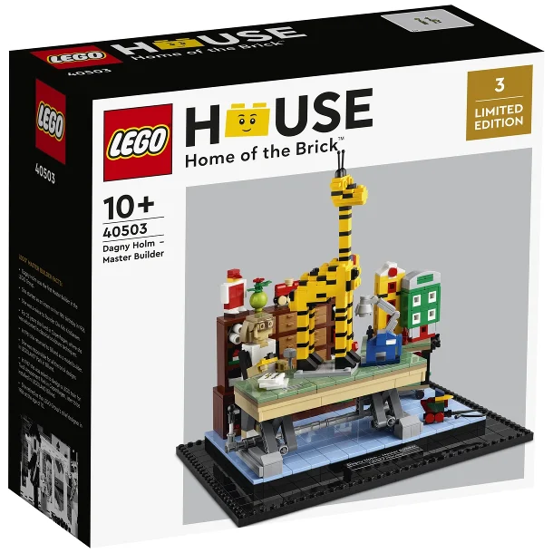 LEGO Dagny Holm Master Builder 40503 byggesæt fra LEGO House