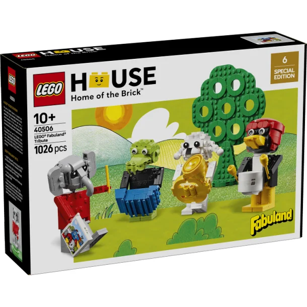 LEGO Fabuland Tribute 40506, samlersæt med farverige dyrefigurer