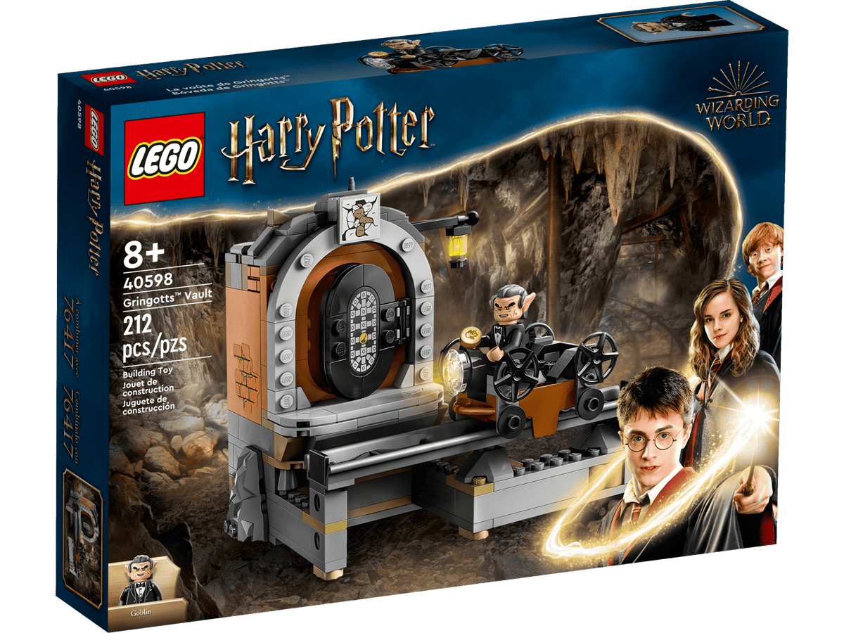 LEGO Harry Potter Gringotts-bankboks 40598 med dør og møntindkast øverst