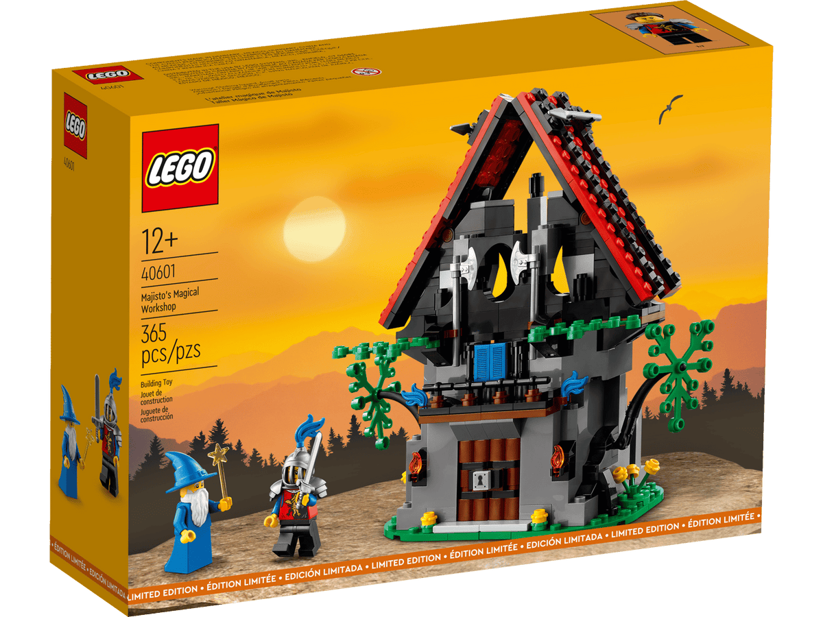LEGO sæt 40601 Majistos magiske værksted, nostalgisk genudgivelse af sæt 6048
