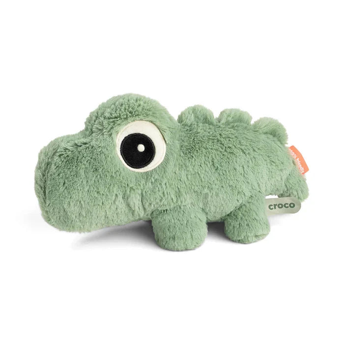 Done by Deer Krammeven Croco i grøn, 28 cm