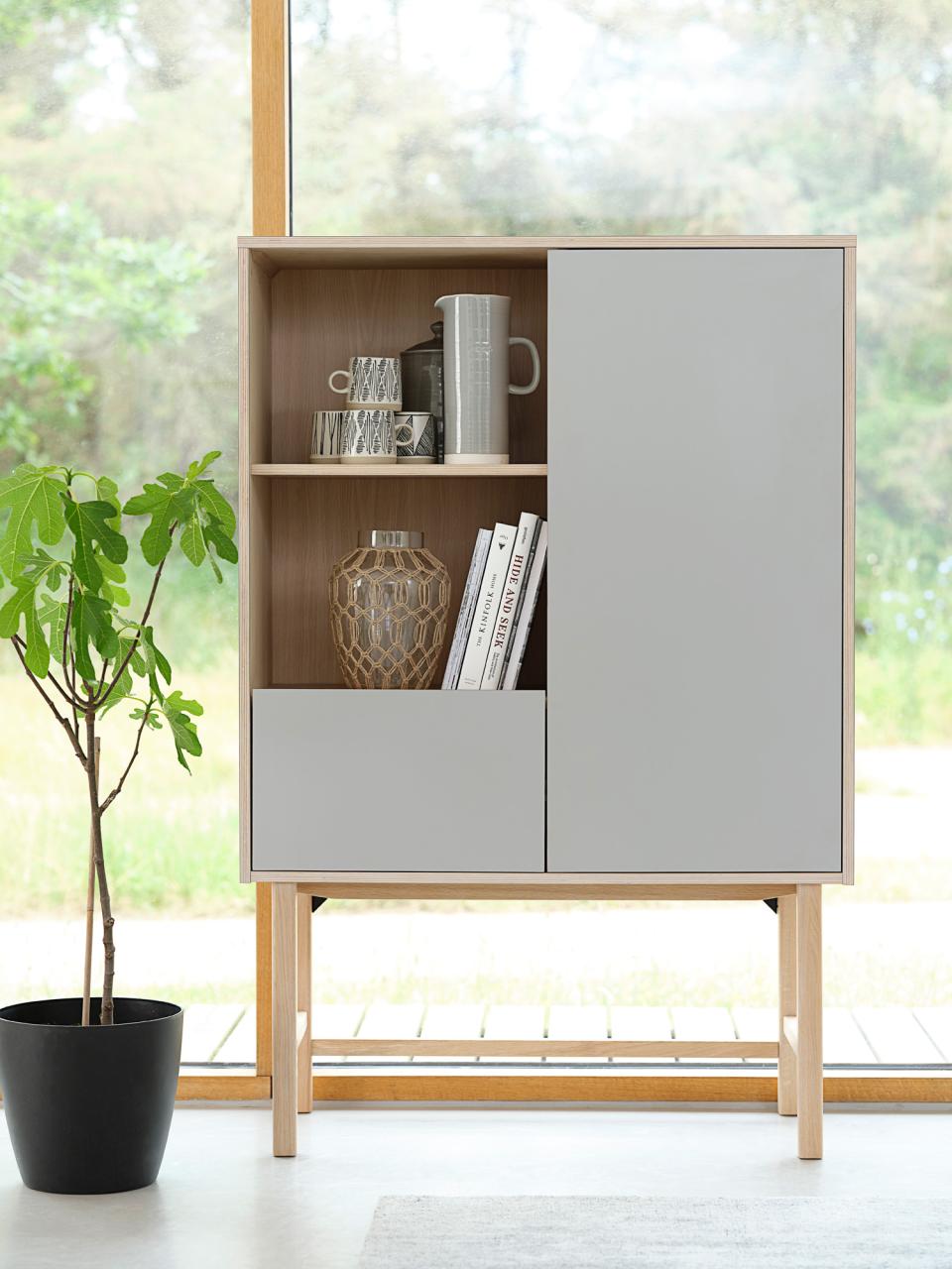 Se Bilbao skab, natur eg, grå HPL,150x100x45cm ❤ Kæmpe udvalg i Unique furniture - Køb online på udsalg og tilbud lige nu ❤ Billig fragt og hurtig levering - Varenummer: Bolig&Haven-53109268808010 og barcode / Ean: 5704745087658 på lager - Udsalg på Spar helt op til 73% - 2.739 kendte brands til outletpriser