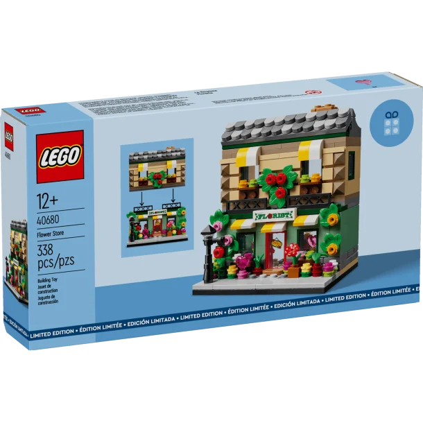 LEGO Flower Store blomsterbutik, sæt 40680, første model i en samling af butikker