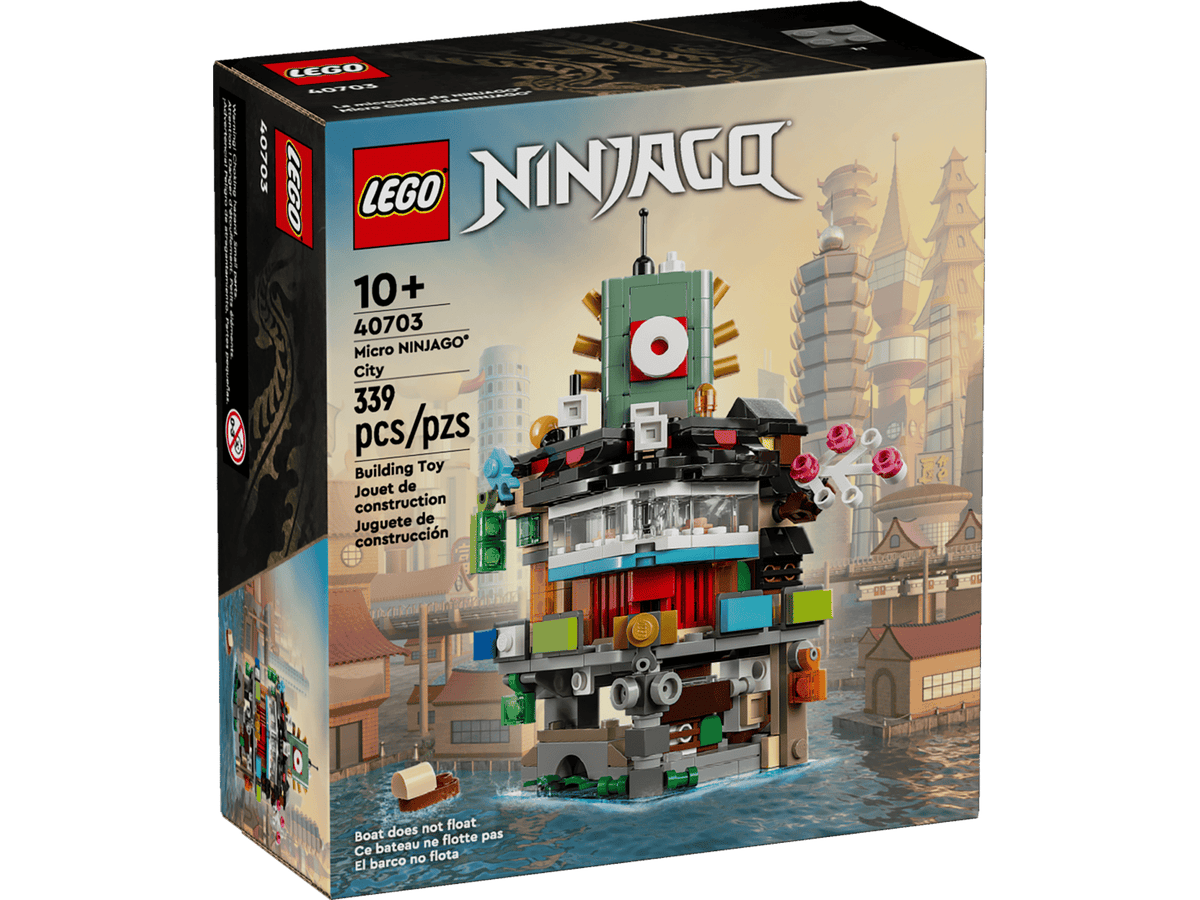 LEGO Mikro-NINJAGO City (40703) mikromodel med 5-etagers højhus