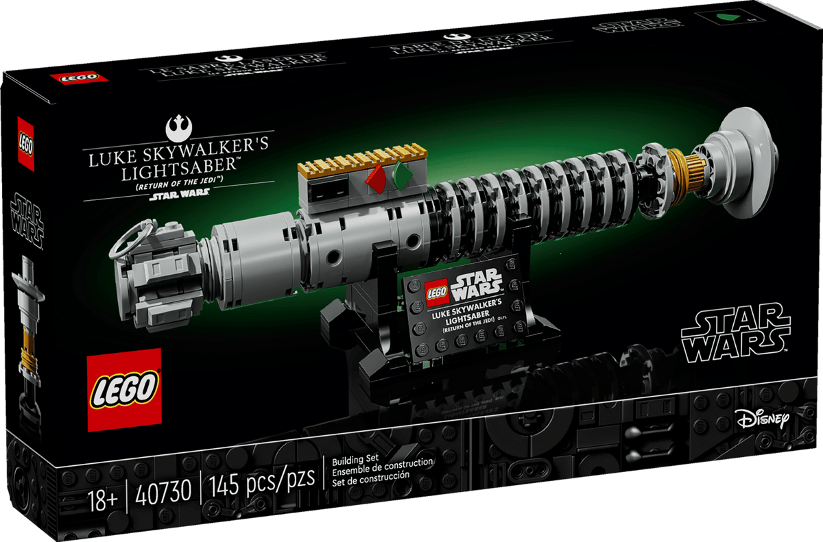LEGO Star Wars byggesæt af Luke Skywalkers lyssværd (40730) til voksne