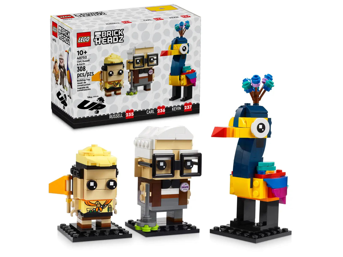 LEGO BrickHeadz Carl, Robert og Kenneth (40752) fra Disney og Pixars Op