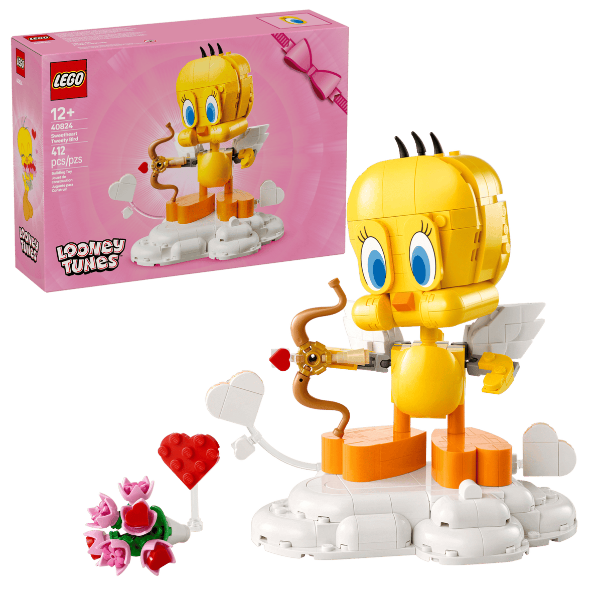 LEGO Kærligheds-Piphans 40824, Looney Tunes-figur som byggesæt