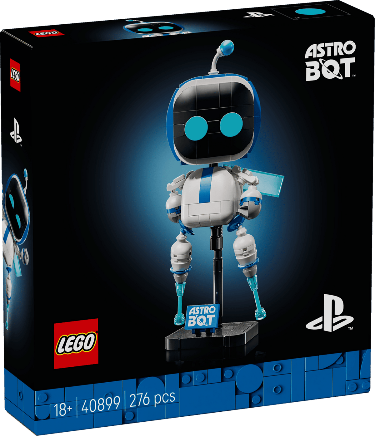 LEGO Astro Bot 40899, spilinspireret figur med kappe