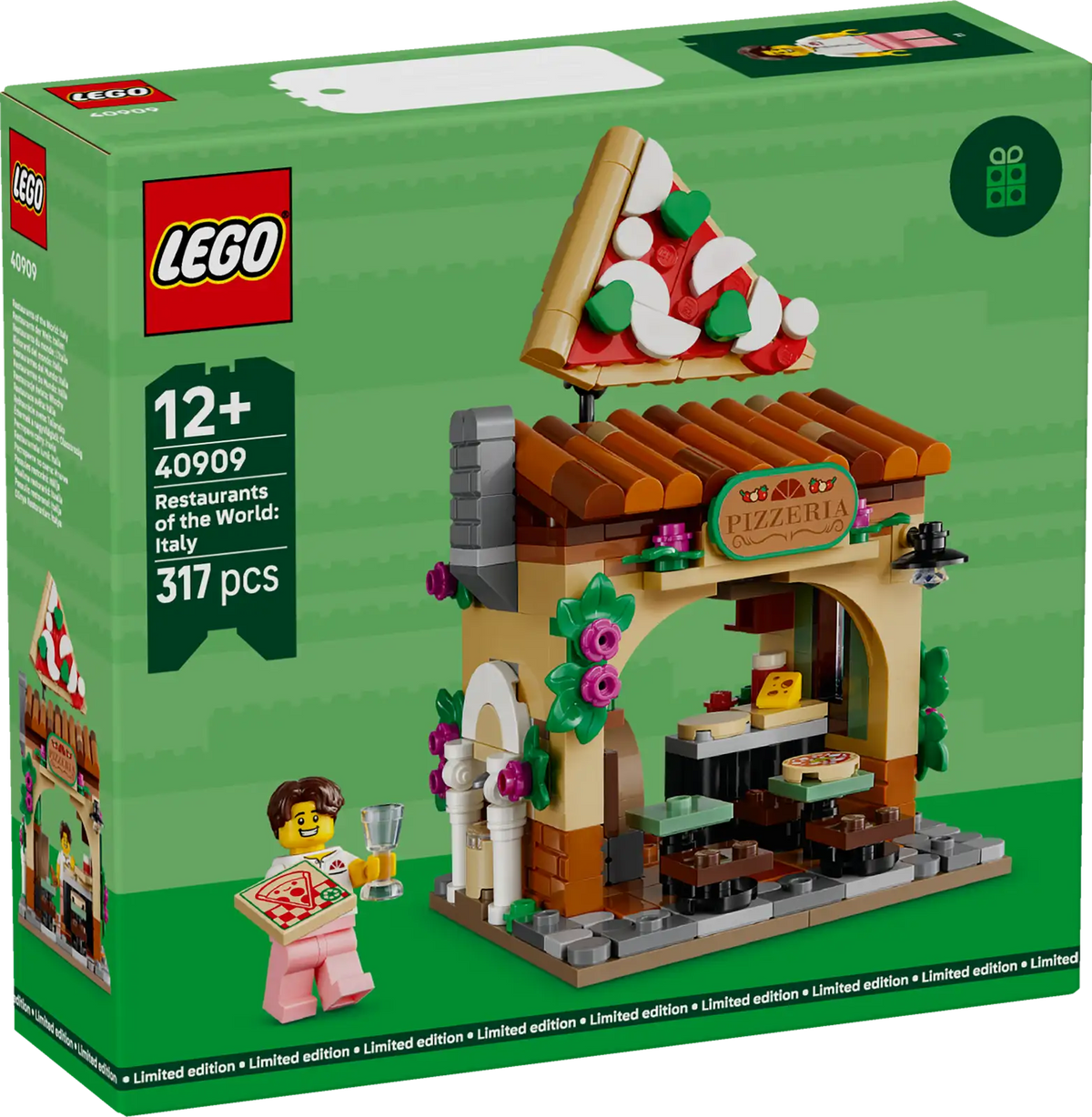 LEGO Verdens restauranter Italien 40909 byggesæt i klodser