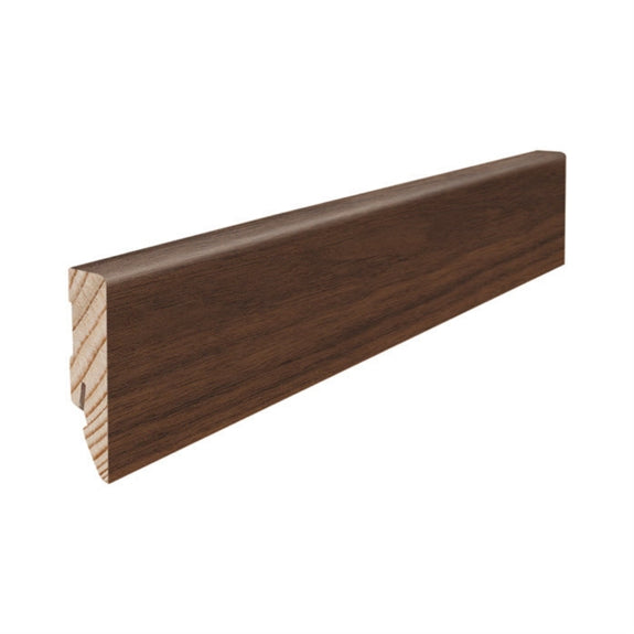 HARO fodliste i amerikansk valnød med natur olie, 58 x 16 x 2200 mm