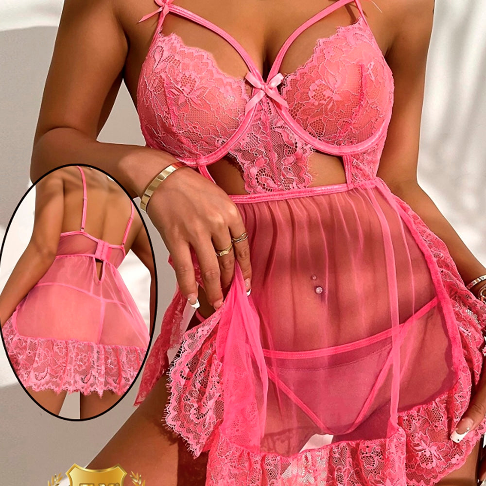 Se Elegant Lingeri Kjole - Romantic Allure ✔ Kæmpe udvalg i Satana - Køb online på udsalg og tilbud lige nu ✔ Super billig fragt og lynhurtig levering - Varenummer: Satana-1505226 på lager - Udsalg på Personlig pleje > Bad > Bodyshampoo Spar helt op til 57% - Kæmpe udsalg på over 739 brands