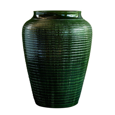 Se Bergs Potter Willow vase glaseret 35 cm Green emerald ✔ Kæmpe udvalg i Bergs Potter ✔ Hurtig levering: 1 - 2 Hverdage samt billig fragt - Varenummer: KTT-41594-01 og barcode / Ean: '842142108172 på lager - Udsalg på Indretning - Dekoration - Vaser Spar op til 65% - Over 1112 kendte brands på udsalg