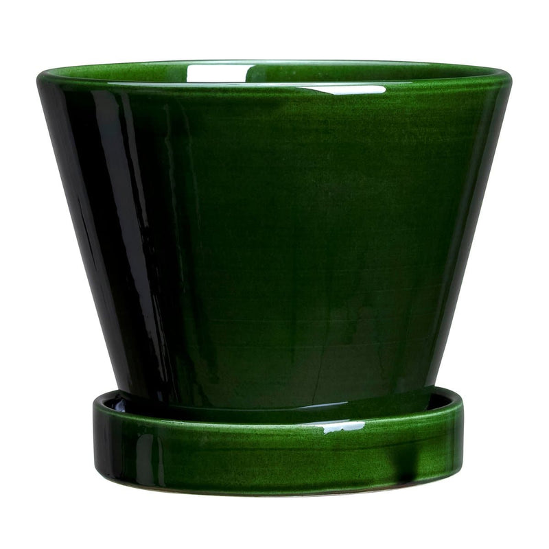 Se Bergs Potter Julie krukke glaseret Ø13 cm Green emerald ✔ Kæmpe udvalg i Bergs Potter ✔ Hurtig levering: 1 - 2 Hverdage samt billig fragt - Varenummer: KTT-41596-01 og barcode / Ean: &