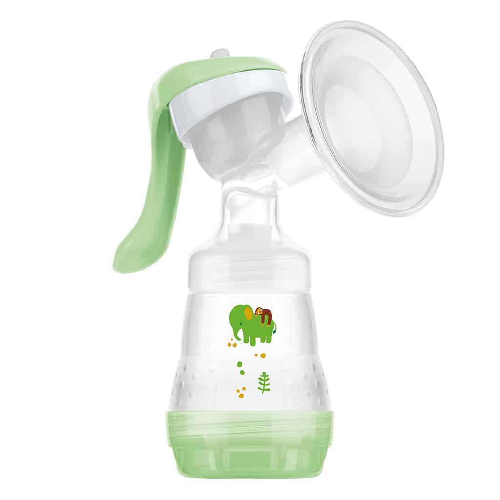 MAM Manual Breast Pump, manuel brystpumpe med tragt og silikonepude