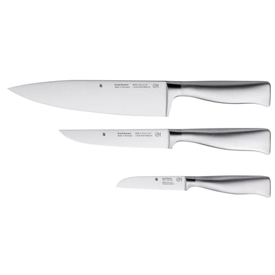 Se WMF Grand Gourmet knivsæt 3 dele Rustfrit stål ✔ Kæmpe udvalg i WMF ✔ Hurtig levering: 1 - 2 Hverdage samt billig fragt - Varenummer: KTT-41769-01 og barcode / Ean: '4000530677754 på lager - Udsalg på Køkken & madlavning - Køkkenknive & Knivtilbehør - Knivsæt Spar op til 51% - Over 1112 kendte brands på udsalg