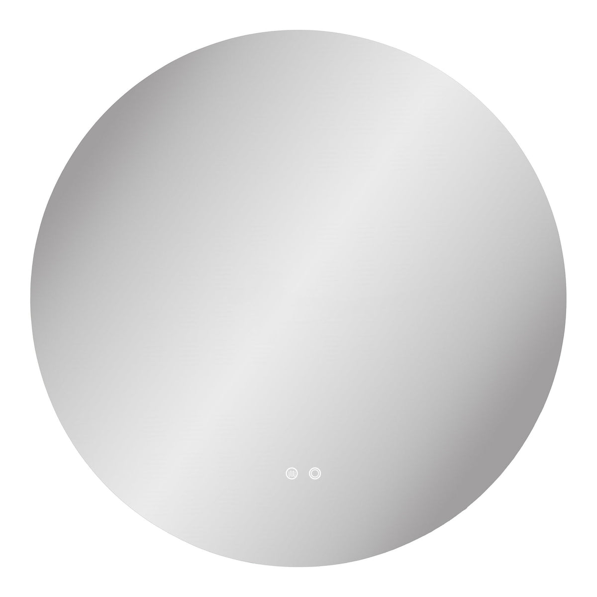 Kiama LED-spejl i glas med diameter 80 cm fra House Nordic