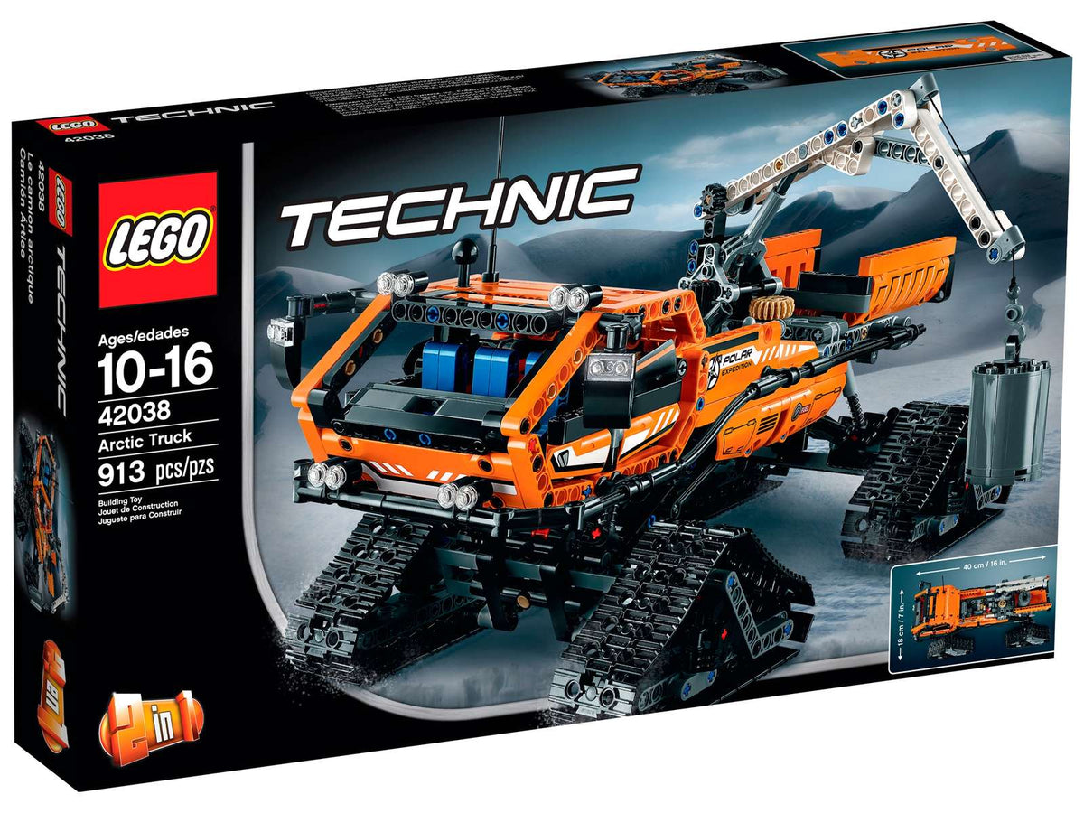 LEGO Technic Arktisk truck 42038 med store larvefødder og førerhus