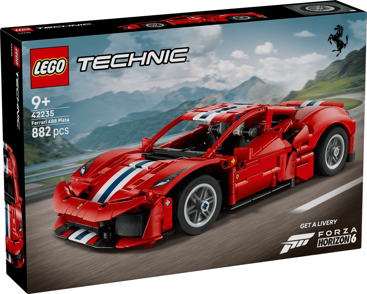 LEGO Technic Ferrari 488 Pista-bil byggesæt 42235