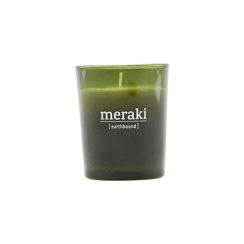 Se Meraki Meraki duftlys grønt glas 12 timer Earthbound ✔ Kæmpe udvalg i Meraki ✔ Hurtig levering: 1 - 2 Hverdage samt billig fragt - Varenummer: KTT-42379-01 og barcode / Ean: &