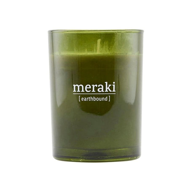 Se Meraki Meraki duftlys grønt glas 35 timer Earthbound ✔ Kæmpe udvalg i Meraki ✔ Hurtig levering: 1 - 2 Hverdage samt billig fragt - Varenummer: KTT-42380-01 og barcode / Ean: &