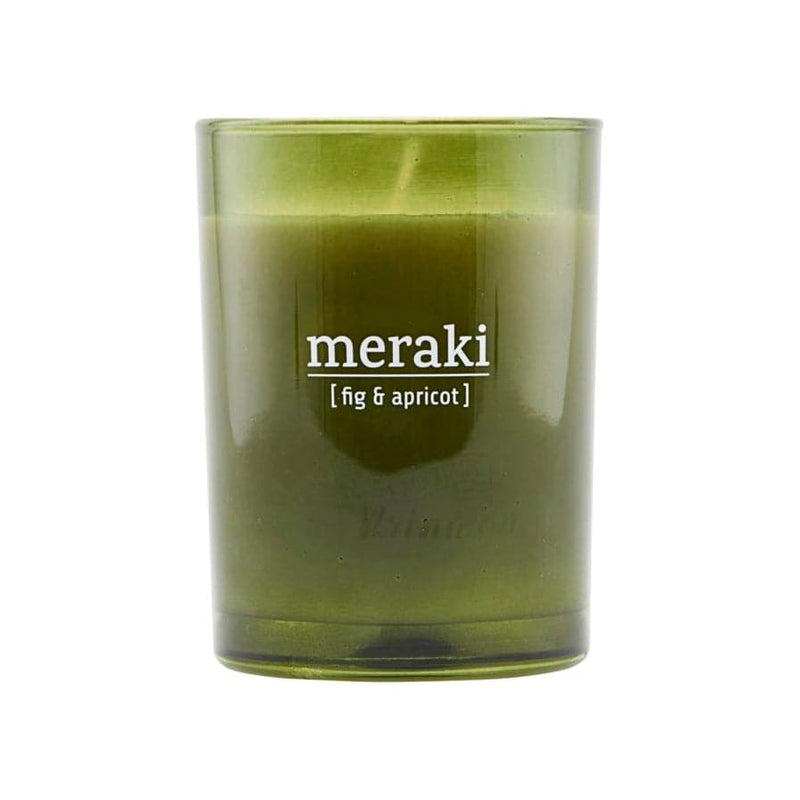 Se Meraki Meraki duftlys grønt glas 35 timer Fig-apricot ✔ Kæmpe udvalg i Meraki ✔ Hurtig levering: 1 - 2 Hverdage samt billig fragt - Varenummer: KTT-42380-03 og barcode / Ean: &