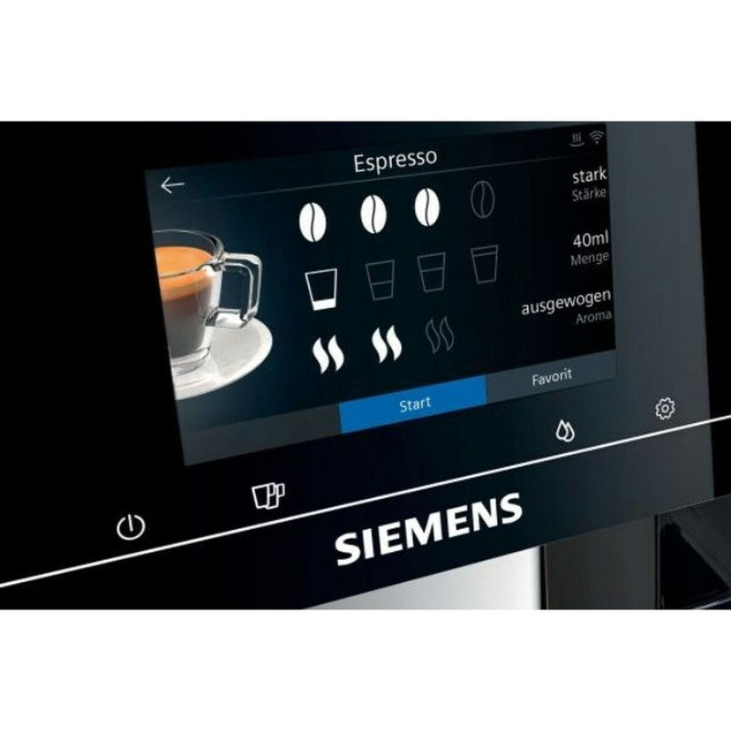 Kaffemaskine / espresso automatisk Siemens AG TP703R09 Sort 1500 W 19 bar 2,4 L 2 Skodelice