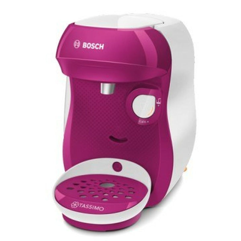 Kapselkaffemaskine BOSCH TAS1001 Hvid Hvid/Pink 1400 W 700 ml