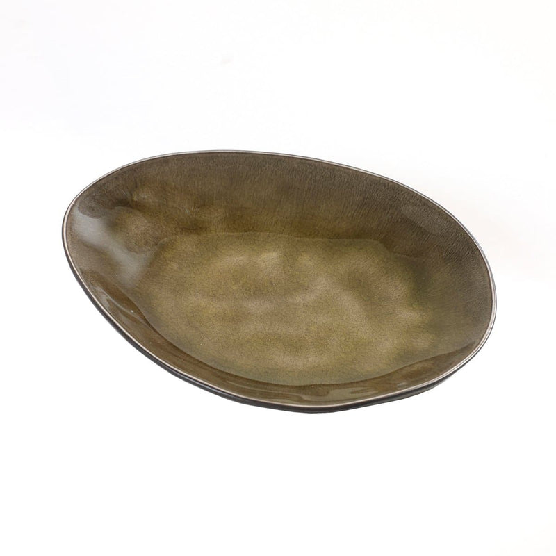 Se Serax Pure oval tallerken small Green ✔ Kæmpe udvalg i Serax ✔ Hurtig levering: 1 - 2 Hverdage samt billig fragt - Varenummer: KTT-42689-01 og barcode / Ean: &