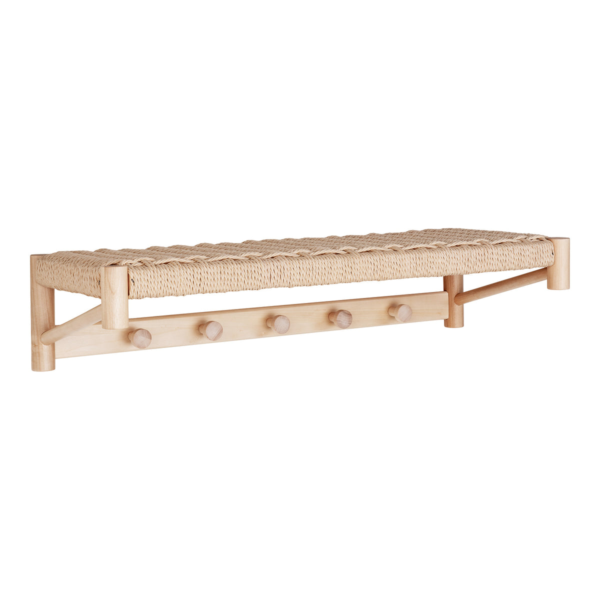Se HOUSE NORDIC Abano hattehylde, m. flet hylde og 5 knager - natur papirsnor og poppeltræ (78x31) ❤ Kæmpe udvalg i House Nordic - Køb online på udsalg og tilbud lige nu ❤ Hurtig levering til lave fragtpriser - Varenummer: Boboonline-100931 og barcode / Ean: 5713917021857 på lager - Udsalg på Møbler,Hattehylder,
Møbler,
Hylder,
Entré,
Knager til entré,
Nordisk og minimalistisk Få op til 67% i rabat - Over 1.798 brands samlet på udsalg