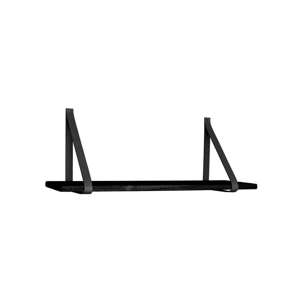 Se House Nordic - Forno Hylde - sort med sorte læderstropper, 80x20 cm ❤ Kæmpe udvalg i House Nordic - Køb online på udsalg og tilbud lige nu ❤ Billig fragt og hurtig levering - Varenummer: Bolig&Haven-42449274339580 og barcode / Ean: 5713917002542 på lager - Udsalg på Spar helt op til 73% - Over 2.739 kendte brands på udsalg