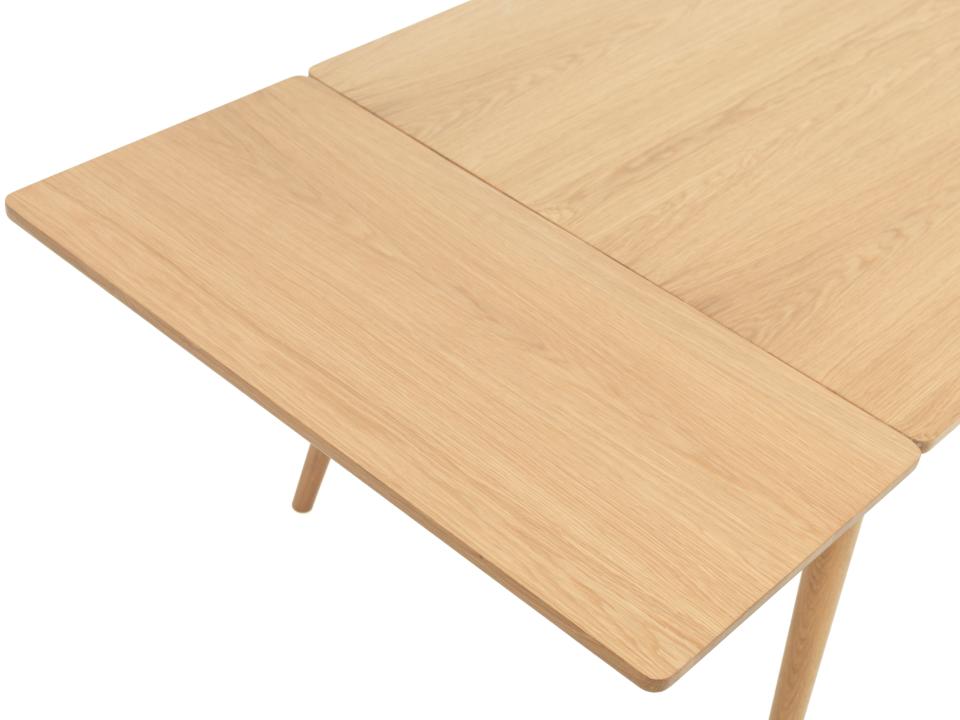 Barrali tillægsplade fra Unique Furniture i natur egefinér, 90 x 45