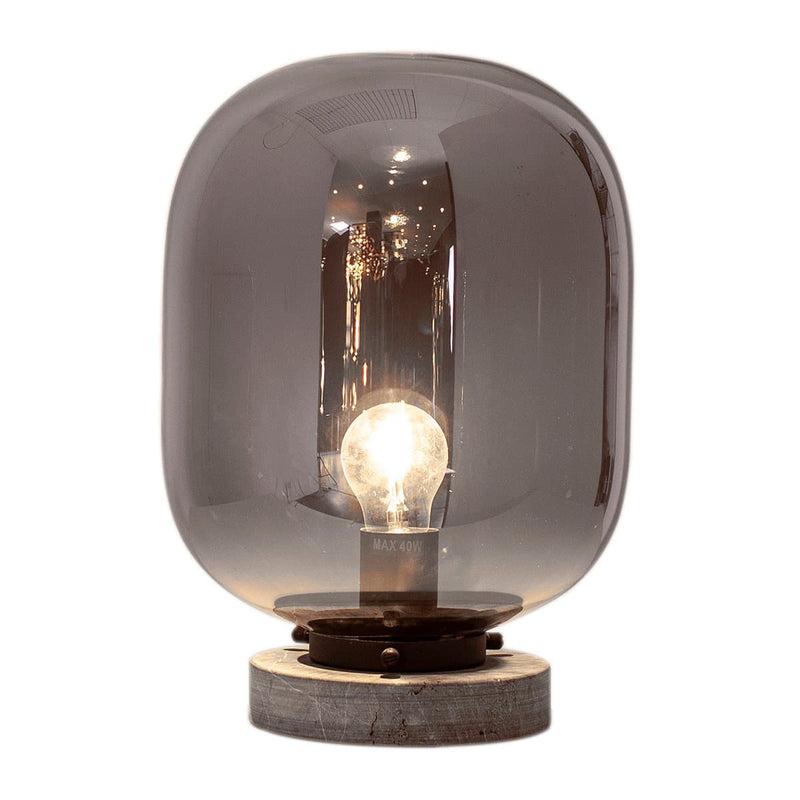 Se By Rydéns Leola bordlampe Sort marmor/Røggrå ✔ Kæmpe udvalg i By Rydéns ✔ Hurtig levering: 1 - 2 Hverdage samt billig fragt - Varenummer: KTT-43466-01 og barcode / Ean: &