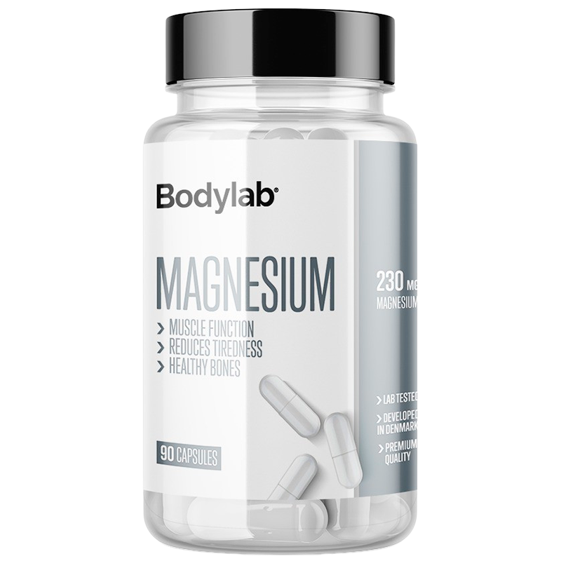 Pakke med Bodylab Magnesium kosttilskud, 90 kapsler