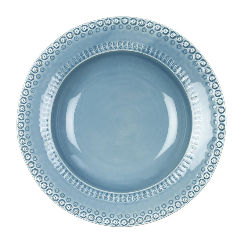 Se PotteryJo Daisy serveringsskål Ø35 cm Dusty blue (blå) ✔ Kæmpe udvalg i PotteryJo ✔ Hurtig levering: 1 - 2 Hverdage samt billig fragt - Varenummer: KTT-43869-02 og barcode / Ean: &