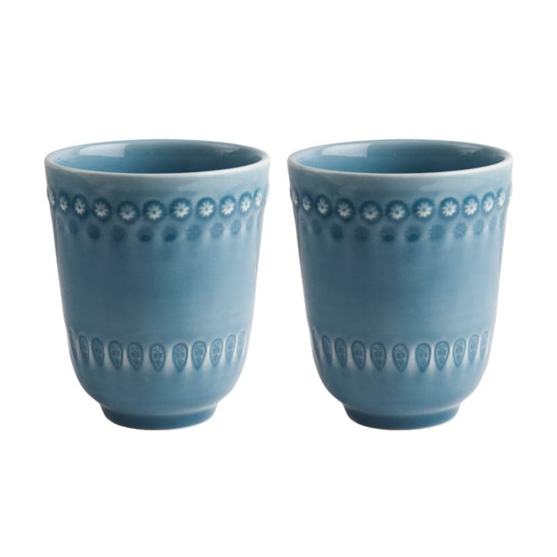 Se PotteryJo Daisy krus 35 cl 2-pak Dusty blue (blå) ✔ Kæmpe udvalg i PotteryJo ✔ Hurtig levering: 1 - 2 Hverdage samt billig fragt - Varenummer: KTT-43871-02 og barcode / Ean: &