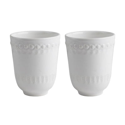 Se PotteryJo Daisy krus 35 cl 2-pak White (hvid) ✔ Kæmpe udvalg i PotteryJo ✔ Hurtig levering: 1 - 2 Hverdage samt billig fragt - Varenummer: KTT-43871-04 og barcode / Ean: '7340154206822 på lager - Udsalg på Servering - Krus & Kopper - Kaffekopper Spar op til 56% - Over 1124 kendte brands på udsalg