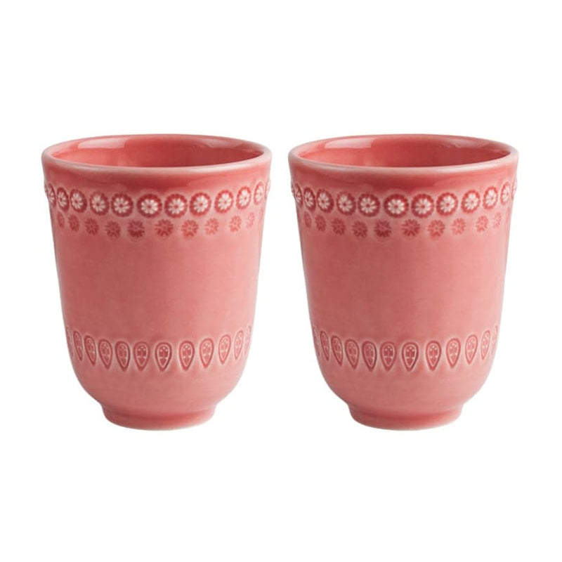 Se PotteryJo Daisy krus 35 cl 2-pak Rose (lyserød) ✔ Kæmpe udvalg i PotteryJo ✔ Hurtig levering: 1 - 2 Hverdage samt billig fragt - Varenummer: KTT-43871-05 og barcode / Ean: &