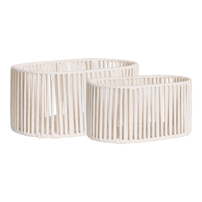 Se Arese Kurve - Kurve, Bomuld/Metal, Off-White, Sæt Af 2 ❤ Kæmpe udvalg i HouseNordic ❤ Hurtig levering: 1 - 2 Hverdage samt billig fragt - Varenummer: BBM-48498618302741 og barcode / Ean: '5713917032662 på lager - Udsalg på Alle produkter, Kurve, Nyheder, Populære produkter Spar op til 61% - Over 1300 kendte brands på udsalg
