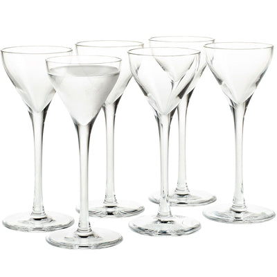 Se Holmegaard Cabernet Snapseglas Klar 4,5 cl. 6 stk. ✔ Kæmpe udvalg i Holmegaard ✔ Meget billig fragt og hurtig levering: 1 - 2 hverdage - Varenummer: KTO-4402006 og barcode / Ean: '5706422490065 på lager - Udsalg på Snapseglas Spar op til 64% - Over 1312 kendte brands på udsalg